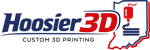 Hoosier3D Logo